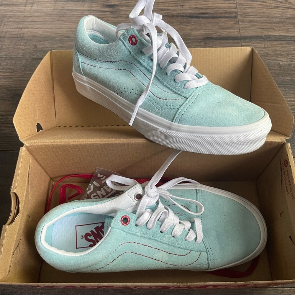 Old Skool Vans Chicago Windy City Blue 6